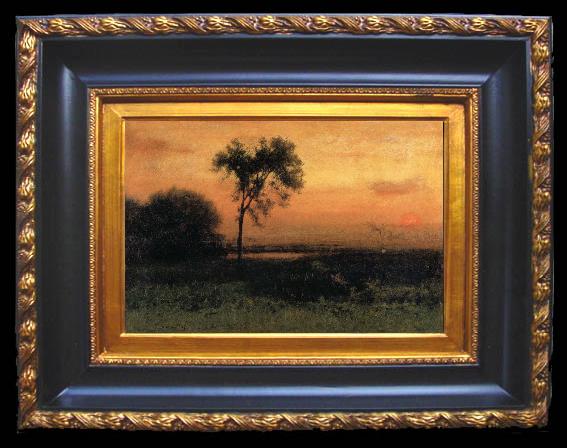 framed  George Inness Sunrise, Ta059